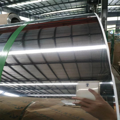 De spiegel beëindigt Roestvrij staal 304 koudwalste Rollen ASTM ENGELSE 3,1 1219mm