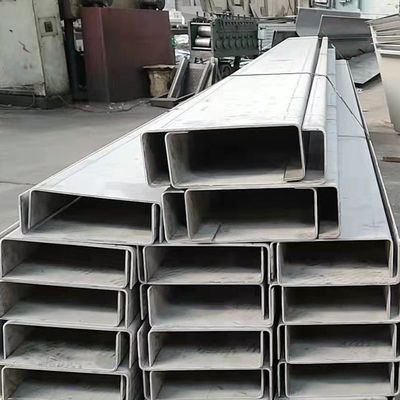 304 C sectie roestvrij staal kanaalbalk 1.4301 Voor bouwmaterialen